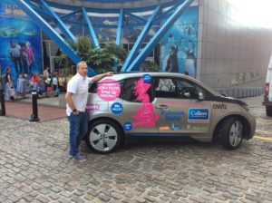 Nigel Freeman BMWi3 Record